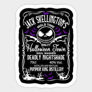 Jack Skellington Distillery Sticker